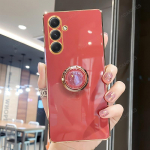 55 35 25 15 05S Luksuslik plaadistusr&otilde;nga hoidiku &uuml;mbris Samsung Galaxy A55 A35 A25 A15 A05S 4G 5G 2024 silikoonist tagakaas A55 5G
