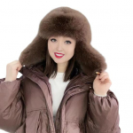 Naiste talvem&uuml;ts Kindad paksendatud udune kunstkarusnahast k&otilde;rvakaitse Windoroof kuumuse s&auml;ilitamine &otilde;ues suusatamine uisutamine lumelaud Lei Feng m&uuml;ts