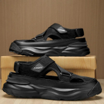 Sandaalid Meeste Originaaljalatsid Meeste Suvised Sandaalid EVA hingav vabaaja disainerile Luksuslik Abikaasa Sandaalid Pl&auml;tud Sussid Meeste s 39