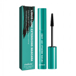 ouhoe Thrive Liquid Mascara, waterproof, smudge-proof, natural, non-clumping, volumizing, lengthening, long-lasting (Thick Black)