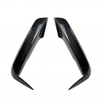 Paar Auto Esistange Huule Splitter Canards Spoiler Udutule Kulmukate Raami Kate Iluv&otilde;re F30 F31 M Sport 2012-2019 jaoks Style A Carbon Fiber