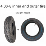 K&auml;ru rehv 4.80/4.00-8 Sise- ja v&auml;liskummid 16-tolline Straight Valve Inner Tube