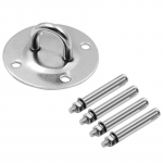 Rippuvate Konksude Komplekt, 500kg Kandev&otilde;imega Raskekaalulised &Uuml;li Vastupidavad Konksud Betoonile Puidust Komplektidele M&auml;nguv&auml;ljak Veranda Kiik, Tool, Jooga, Pack of 1