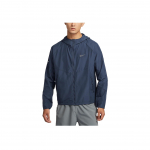 Nike Miler Repel Logoga Veekindel Pehmendusega Kapuutsiga Raglaanpikkade Varrukatega Jakk Meeste Jakk Lightning-Blue DD4747-438 XL