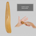 Fragrant wood Acupressure Point Meridians Scraping Stick Mini Finger Body Massager