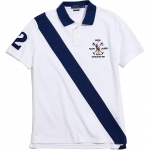 Polo Ralph Lauren Digitaalne m&auml;rk Ratsutamislogo Tikitud L&uuml;hikeste varrukatega Polo S&auml;rk Meeste pealisr&otilde;ivad Valge 710866768-001 M