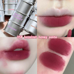 Cappuvini Five-color Cool Silver Tube Velvet Lip Gloss Nude Matte Lip Glaze Easy to Apply Makeup Pendant Lipstick