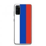 Coque T&eacute;l&eacute;phone &ndash; Samsung &ndash; Galaxy S20 Plus &ndash; Drapeau Russie &ndash; Souple &ndash; mitmev&auml;rviline