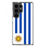Coque T&eacute;l&eacute;phone &ndash; Samsung &ndash; Galaxy S24 &ndash; Drapeau Uruguay &ndash; Supp &ndash; Mitmev&auml;rviline