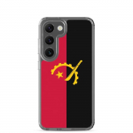 Coque T&eacute;l&eacute;phone &ndash; Samsung &ndash; Galaxy S23 Plus &ndash; Drapeau Angola &ndash; Supp &ndash; Mitmev&auml;rviline