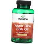 Kala&otilde;li Omega-3, Super DPA Fish Oil 1000, Swanson 60kaps (67280025) 60softgels