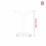 Akriilist naastk&otilde;rvar&otilde;ngaste riputusriiul Stend Ehted Riputaja Korraldaja Hoidja