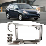 2003-2008 Toyota Matrix 9-tolline keskkonsooli raadio raam kattepaneel h&otilde;bedane