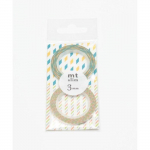 Ruban Adh&eacute;sif - MT - 2 Rubans - Papier Washi - Repositionnable - 3 mm Slim A