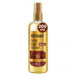 Streax juukseseerum 200ml Kuivadele ja kahuvale juustele Naistele Meestele Krussis Lainejoonelise Sirge Juustega Siledus L&auml;ige Elustatud P&auml;hkli&otilde;li