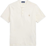 Polo Ralph Lauren Puuvillane Henley-krae N&ouml;&ouml;biga Hobuse Tikandiga L&uuml;hikeste Varrukate T-s&auml;rk Meeste Topid MNPOKNI1N823568-101 S