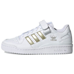 Adidas Forum Low Valge Kuldne Metallik Naiste Tennised Pilvevalge P&otilde;hiv&auml;rv Must H05108 38
