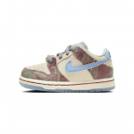 Crenshaw Skate Club x Nike Dunk Low SB TD Beebi tossud Kreemjas Valge Hele-Sinine FQ8205-300 21