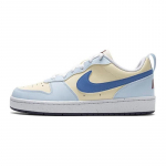 Nike Court Borough Low Recraft GS Kookospiim Polar Valge Laste Tennised Sinine Hele Sinine Tume Lilla FV8120-141 38.5