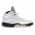 Air Jordan 5 Retro Valge Must Meeste Tossud Sail Metallik-H&otilde;be DD0587-110 44