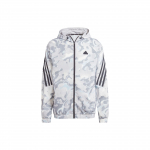 Adidas K&otilde;ik Muster Kapuutsiga Jakk Meeste Jakk Valge IB6124 S