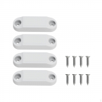 RV Door Bracket, Storage Latch, Replaces, Simple Installation, Easy to Use 2 Set White