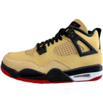 Air Jordan 4 Retro GS Pizza Laste tossud Beež Seesam Valge IH2094-200 36