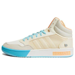 Adidas Neo Hoops 3.0 Mid Libisemiskindlad Vastupidavad K&otilde;rge S&auml;&auml;rega Rula Kingad Unisex Tossud Hall Sinine Oranž HP9946 36⅔