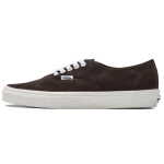 Vans Authentic Nahast Vastupidavad Kerged Hingavad Madalad Rula Tossud Unisex Tossud Tume Pruun VN0A5KRD8DB 35