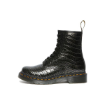 dr. Martens Mugavad paelad &Uuml;mar nina Krokodillimuster L&uuml;hikesed Martin saapad Naiste saapad Nikkel 27249029 36