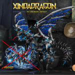 2025 Loominguline Warcraft Sindragosa ehitusklotsid Ninja lendava draakoni mudelklotsid Tule draakoni r&uuml;nnak m&auml;nguasjad Lastele kingituskomplektiks