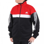 Adidas Tiberio Aero Lady Kahekordse Koega Džemper Regular Fit Treening Must J160 Top, Jakk, Laste JSY39, (IS5171)