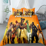 Kuum m&auml;ng Tekikott Padjap&uuml;&uuml;r Voodipesukomplekt F-FORTNITES T&auml;iskasvanud Poiss T&uuml;druk Magamistoa Kaunistus Laste Kingitus &Uuml;he- v&otilde;i Kahekohaline Suur Suurus EU Single 135x200cm