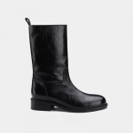 Veisenahast retro premium laiad nahast western saapad paksude kontsadega keskmise s&auml;&auml;rega ratsaniku l&uuml;hikesed saapad naiste s&uuml;gis- ja talvised Martin saapad 35