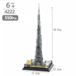 Linnade Arhitektuur Klotsid Colosseum Taj Mahal Fallingwater Villa New York Mudel &Uuml;hilduv lego Klotsidega T&auml;iskasvanute M&auml;nguasjad