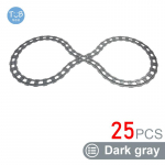 Laste Rongir&ouml;&ouml;pa Tarvikud Suured Ehitusklotsid DIY Raudtee M&auml;nguasjad Suured Klotsid &Uuml;hilduvad Duploed STEM Hariduslik Kingitus V&auml;ikelastele