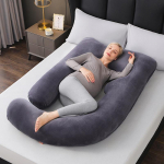 Vau Eemaldatav G-kujuline Raseduspadi Nimmepiirkonna Toega K&uuml;lgmagajatele 175x90x65 cm, 3.1 kg
