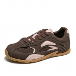 Disainer platvorm Jooksutossud Naiste tennised Naine K&otilde;ndivad Tursked tossud, valged vabaaja tossud vulkaniseeritud jalatsitel 40 pruun