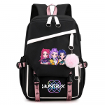 Anime Kpop Deemonik&uuml;tid Tr&uuml;kitud Suure Mahutavusega Seljakott Teismelisele &Otilde;pilasele T&uuml;drukule Poisile Kooli Tagasi Raamatukott Laste Kingitus Naistele Veekindel Reisisang