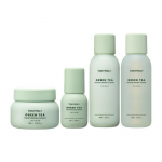 Tonymoly Chok Chok Green Tea vesine nahahoolduskomplekt 2 (tooner + losjoon) #Toner200ml+Lotion200ml+Cream100ml+Serum50ml
