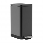 Plastist pr&uuml;gikast kaanega, korv, kaanega k&ouml;&ouml;k, hea v&auml;limusega pr&uuml;gikast, majapidamiskasutus must