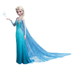 Disney Frozen Elsa Suur Kooritav ja Kleepitav Seinakleebis by RoomMates, RMK2371GM