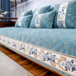 Uued Hiina &scaron;enill-diivanikatted aastaringselt elutoa kaunistus Diivanipadi libisemisvastane t&auml;ispuidust diivani kate Diivani r&auml;tik Avaleht 70x70cm 1pcs