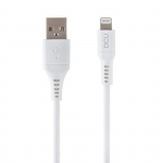 Andmeedastuskaabel - DCU - 1 m - Lightning/USB - MFI - Valge