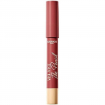 Velvet The Pencil,Rouge &agrave; l&egrave;vres - BOURJOIS - Velvet The Pencil - 05 Red Vintage 6 - Waterproof & sans transfert, mat 2-en-1 punane