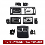 LHD RHD W204 kliimaseade AC ventilatsiooniv&otilde;re v&auml;ljalaskeava kattepaneel Mercedes Benz C klassile C200 C220 C230 C260 C300 C350 2007-2011 Front Grille Clips