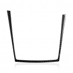 Car Cup Holder Cover Trim Carbon Fiber Sticker Storage Box Decal fits for BMW X5 E70 2007-2013 Accessories -- X6 E71 NOT FIT must