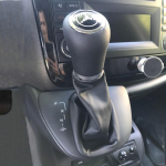 Automaatk&auml;igukasti nupp koos nahkkaitsega Mercedes-Benz Viano / Vana Vito jaoks Autotarvikud Autostiil must