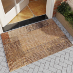 Jaapani stiilis bambusest puuvillane sametine uksematt, esiku p&otilde;randamatt, veeimav ja tolmueemaldav, libisemiskindel kummist alus 40x60cm