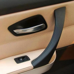 Rear Left Inner Door Handle Pull Cover Trim Black For BMW E90 E91 328i 3 series
